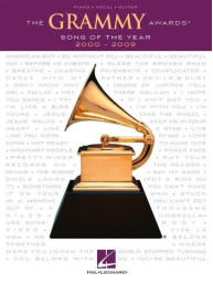 The Grammy Awards: Song of the Year 2000-2009 (noty na klavír, zpěv, akordy na kytaru)