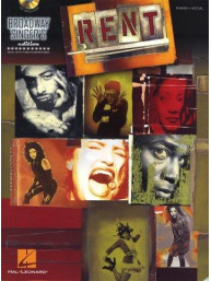 Broadway Singers Edition: Rent (noty na klavír, zpěv, akordy na kytaru) (+audio)