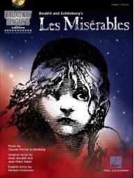 Broadway Singer's Edition: Les Misérables (noty na klavír, zpěv, akordy na kytaru) (+audio)
