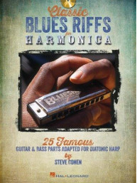 Steve Cohen: Classic Blues Riffs For Harmonica (noty na harmoniku) (+audio)