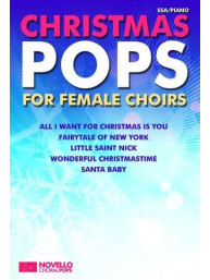 Christmas Pops For Female Choirs - SSA, Piano Accompaniment (noty na sborový zpěv)