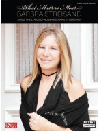 Barbra Streisand: What Matters Most (noty na klavír, zpěv, akordy na kytaru)