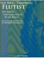 Joahnn Sebastian Bach: The Well Tempred Flutist For Solo Flute (noty na příčnou flétnu)