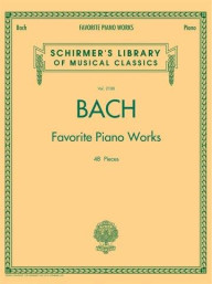 Bach Favorite Piano Works (noty na klavír)