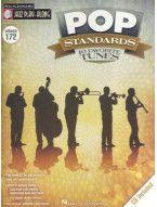 Jazz Play-Along 172: Pop Standards - 10 Favorite Tunes (noty na nástroje C, Eb, Bb, basového klíče) (+audio)