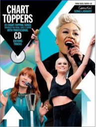 Essential Song Library: Chart Toppers (noty na klavír, zpěv, akordy na kytaru) (+audio)