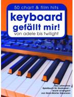 Keyboard Gefällt Mir! 50 Chart und Film Hits von Adele bis Twilight (noty na keyboard)