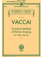 Practical Method of Italian Singing: For High Soprano (noty na zpěv) (+audio)