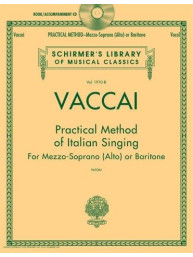 Practical Method Of Italian Singing: For Mezzo-Soprano (Alto) Or Baritone (noty na zpěv) (+audio)