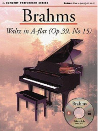 Brahms: Waltz In A Flat, Op.39, No.15 / Valčík (noty na sólo klavír)(+audio)