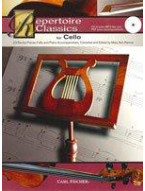 Repertoire Classics For Cello (noty na violoncello, klavír) (+audio)