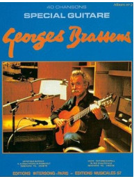 Georges Brassens: Spécial Guitare Album N°2 - 40 Chansons (noty, akordy na kytaru)