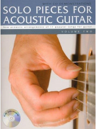 Solo Pieces for Acoustic Guitar - Volume 2 (noty, tabulatury na kytaru) (+audio)