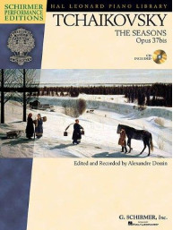P.I. Tchaikovsky (Čajkovskij): The Seasons Op.37bis (Roční období) (noty na sólo klavír) (+audio)