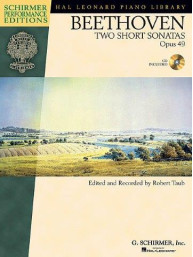 Beethoven: Two Short Sonatas Op.49 (noty na sólo klavír) (+audio)