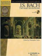 J.S. Bach: Two Part Inventions (noty na sólo klavír) (+audio)