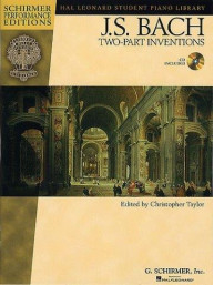 J.S. Bach: Two Part Inventions (noty na sólo klavír) (+audio)