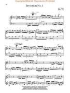 J.S. Bach: Two Part Inventions (noty na sólo klavír) (+audio)