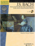 J.S. Bach: Selections From The Notebook For Anna Magdalena Bach (noty na sólo klavír) (+audio)