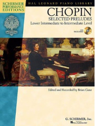 Frederic Chopin: Selected Preludes - Piano (noty na sólo klavír) (+audio)