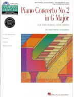 Matthew Edwards: Concerto No.2 In G For 2 Pianos, 4 Hands (noty na čtyřruční klavír) (+audio)
