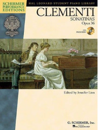 Muzio Clementi: Sonatinas Op.36 (noty na sólo klavír) (+audio)