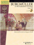 Friedrich Burgmüller: 25 Progressive Pieces (noty na sólo klavír) (+audio)