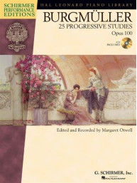 Friedrich Burgmüller: 25 Progressive Pieces (noty na sólo klavír) (+audio)