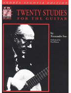Fernando Sor: Twenty Studies For Guitar (noty na kytaru) (+audio)