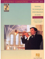 Arturo Sandoval: Playing Techniques And Performance Studies Volume 1 (noty na trubku) (+audio)