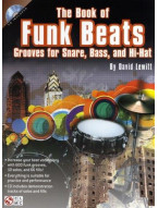David Lewitt: The Book Of Funk Beats (noty na bicí) (+audio)