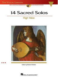 14 Sacred Solos - High Voice (noty na zpěv) (+audio)