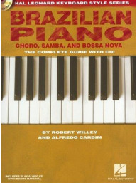 Hal Leonard Keyboard Style Series: Brazilian Piano - Chôro, Samba And Bossa Nova (noty na sólo klavír) (+audio)