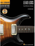 Hal Leonard Guitar Method: Lead Licks (noty, tabulatury na kytaru) (+audio)