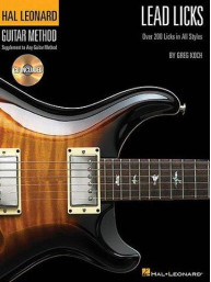 Hal Leonard Guitar Method: Lead Licks (noty, tabulatury na kytaru) (+audio)