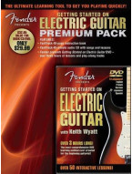 Fender Presents: Getting Started On Electric Guitar – Premium Pack (noty na kytaru) (+CD & DVD)