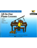 Hal Leonard Student Piano Library: All-In-One Piano Lessons: Book B (noty na sólo klavír) (+audio)