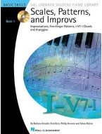 Scales, Patterns And Improvs - Book 1 (noty na sólo klavír) (+audio)