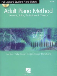 Hal Leonard Adult Piano Method: Lessons, Solos, Technique & Theory Book 2 (noty na sólo klavír) (+audio)