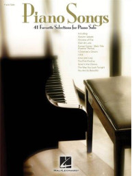 Piano Song: 41 Favorite Selections For Piano Solo (noty na sólo klavír)