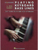 Playing Keyboard Bass Lines (noty na keyboard) (+audio)