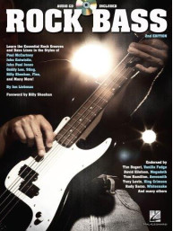 Rock Bass: 2nd Edition (noty, tabulatury na baskytaru) (+audio)