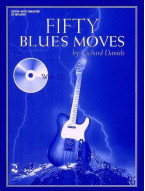Richard Daniels: Fifty Blues Moves (noty, tabulatury na kytaru) (+audio)