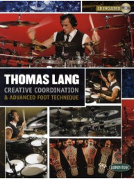 Thomas Lang: Creative Coordination And Advanced Foot Technique (noty na bicí) (+audio)