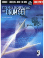 Casey Scheuerell: Stickings And Orchestrations For Drum Set (noty na bicí) (+audio)