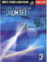Casey Scheuerell: Stickings And Orchestrations For Drum Set (noty na bicí) (+audio)