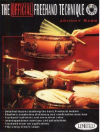 Johnny Rabb: The Official Freehand Technique (noty na bicí) (+audio)