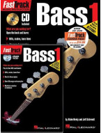 Fast Track: Bass Guitar Method Starter Pack (noty, tabulatury na baskytaru) (+CD & DVD)