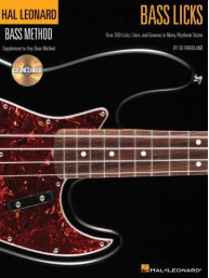 Hal Leonard Bass Method: Bass Licks (noty, tabulatury na baskytaru) (+audio)