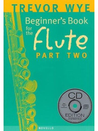 Trevor Wye: A Beginner's Book for the Flute Part Two (noty na příčnou flétnu) (+audio)